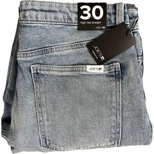 Joe's Women's Denim Jeans‎ 30 Blue High Rise Straight Leg Cabincore 10 Ranch